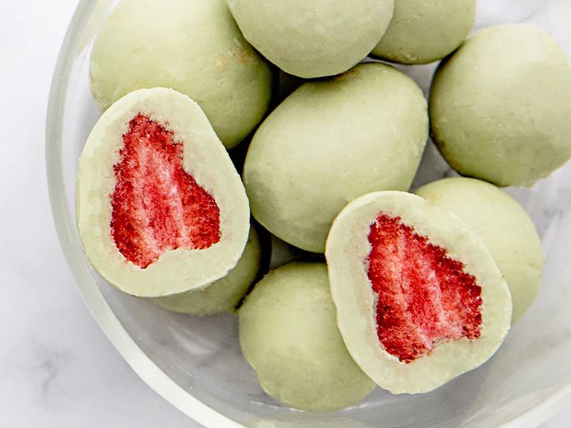 So liofilizirane jagode brez glutena